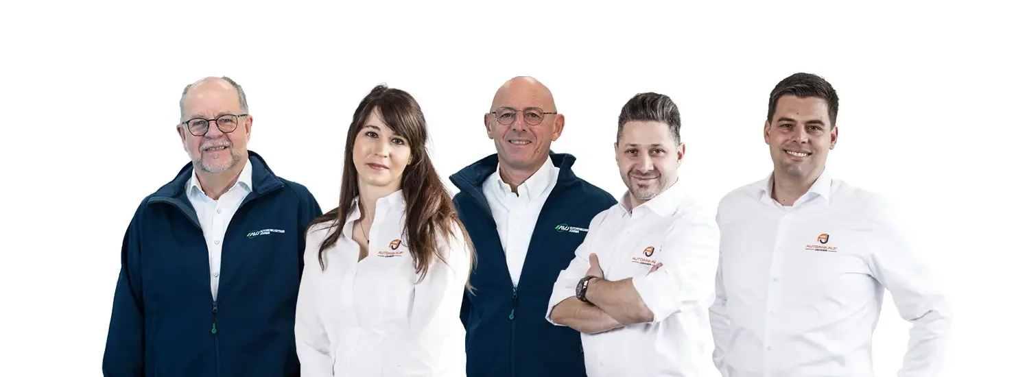 Teambild des Autoankauf Johner Teams.